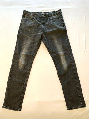 Denizen Levi's Black Jeans Regular Taper Fit Men Size 34/32